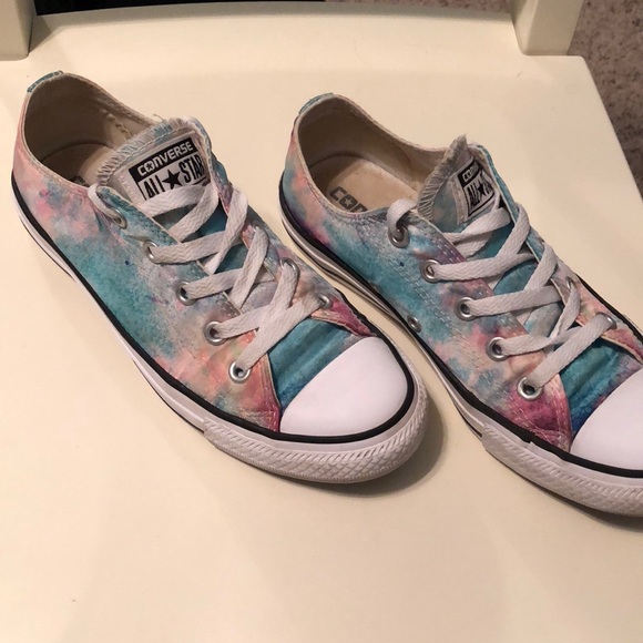 pastel tie dye converse